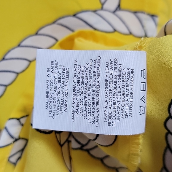 CABI YELLOW LONG SLEEVE TOPS/ SIZE S - Picture 6 of 14